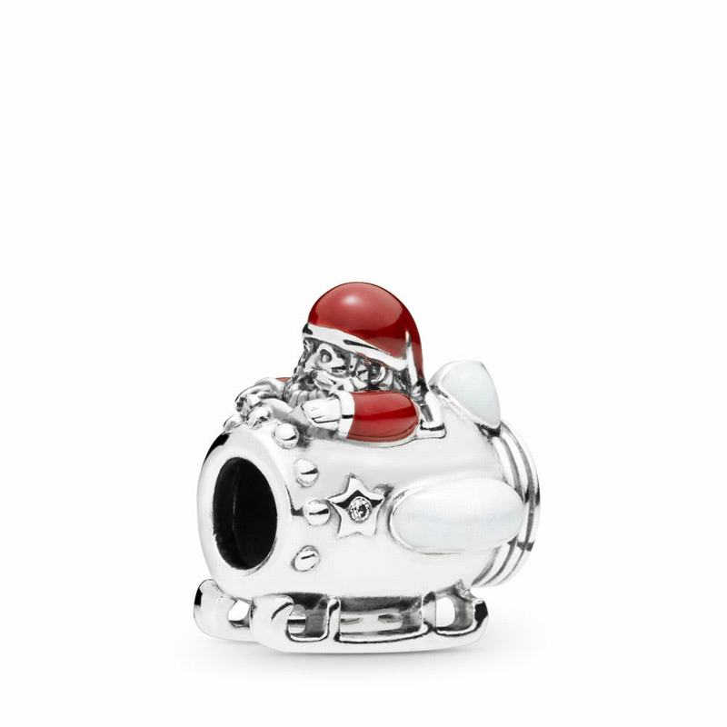 Pandora Santa in Space Charm Silver Egypt VB7034126